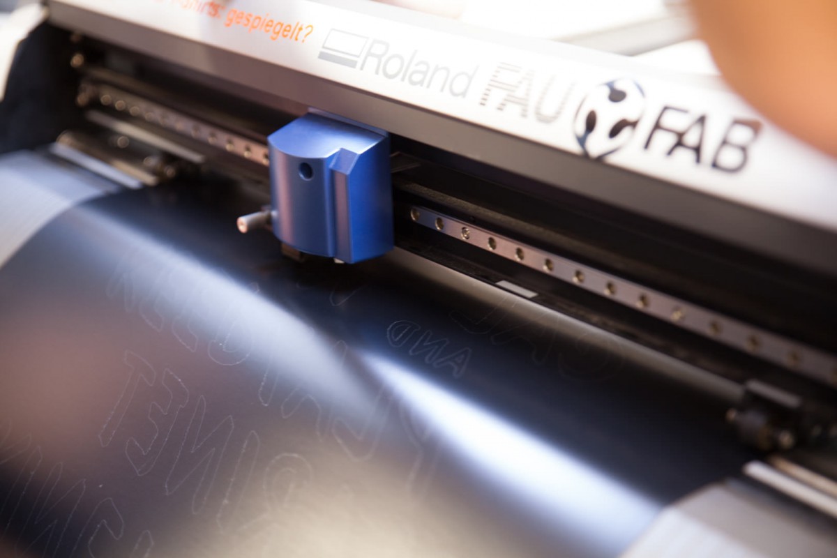 Hier könnte der Schneideplotter zu sehen sein